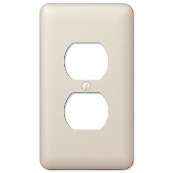 Amerelle Wall Plate 1G Recpt Stl Almond 935DAL